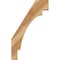 Ekena Millwork 4"W x 20"D x 32"H Merced Rough Sawn Knee Brace, Western Red Cedar BRC04X20X32MRC00RWR - alternate 4